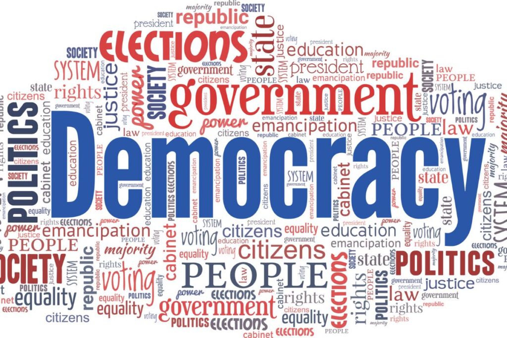 types of democracy essay