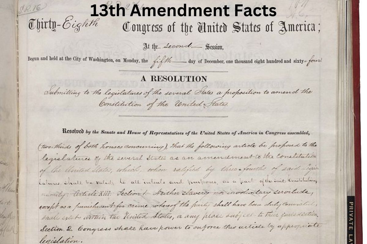 13th Amendment Facts