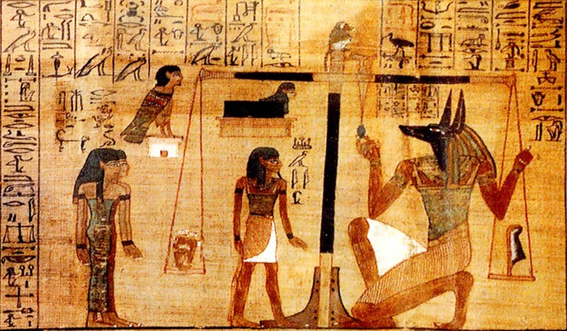 Anubis and the Weighing of the Heart