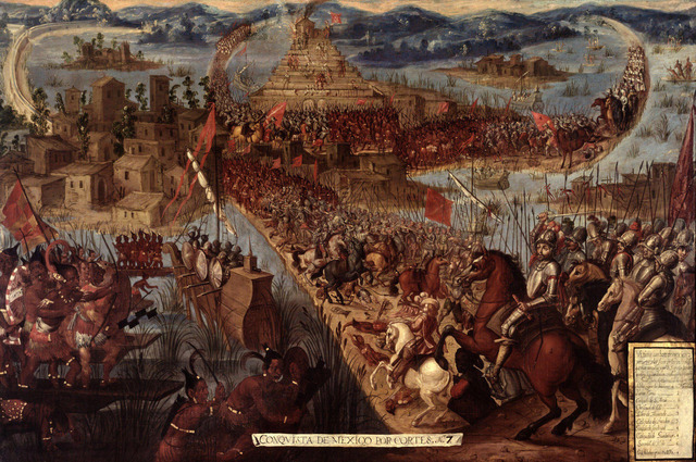 Conquest of Mexico by Cortés