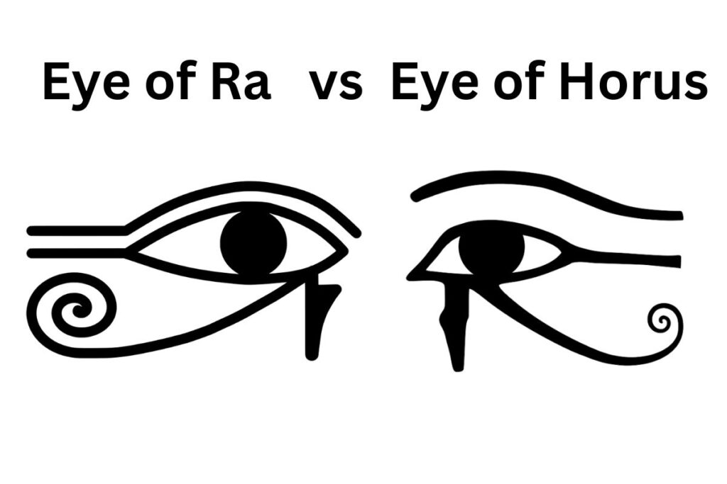 Eye of Ra vs Eye of Horus - What's the Difference? - Have Fun With History