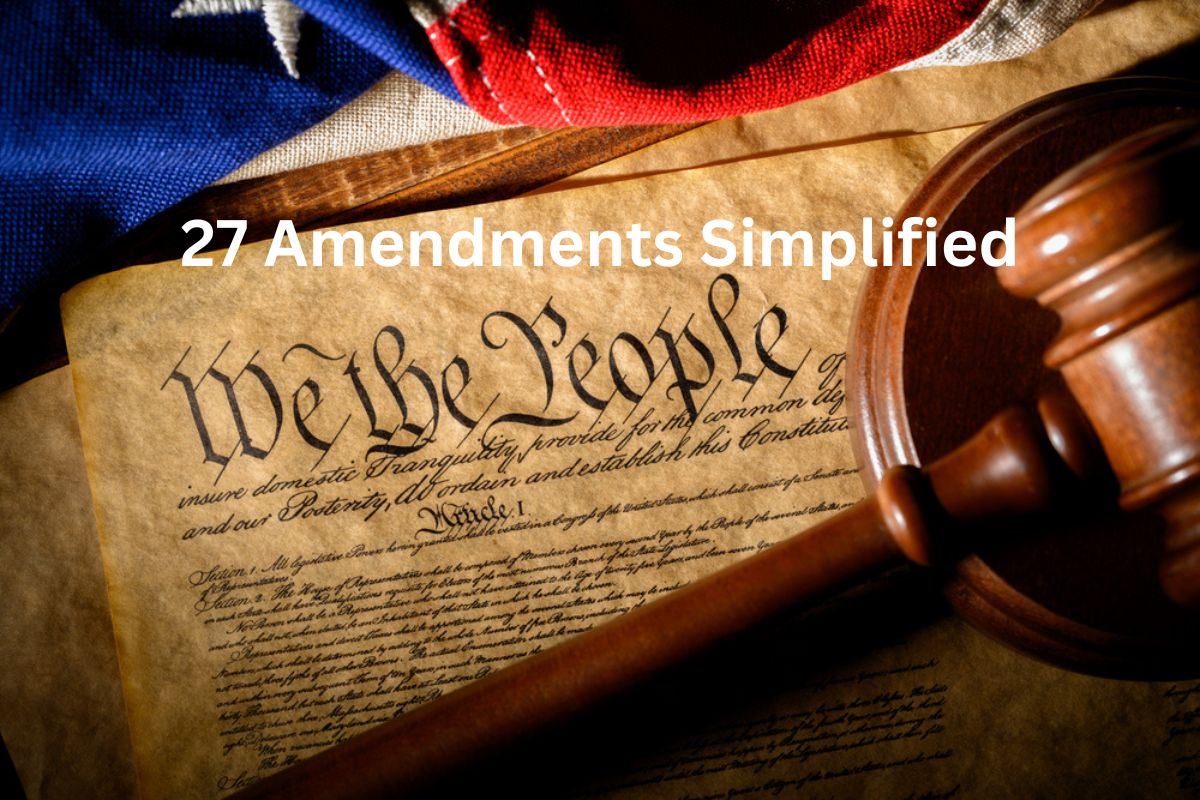 27 Amendments Simplified