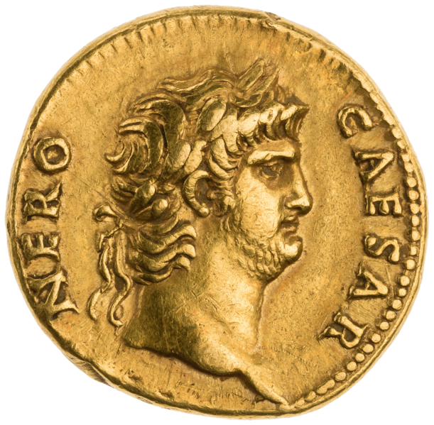 Gold Aureus of Nero