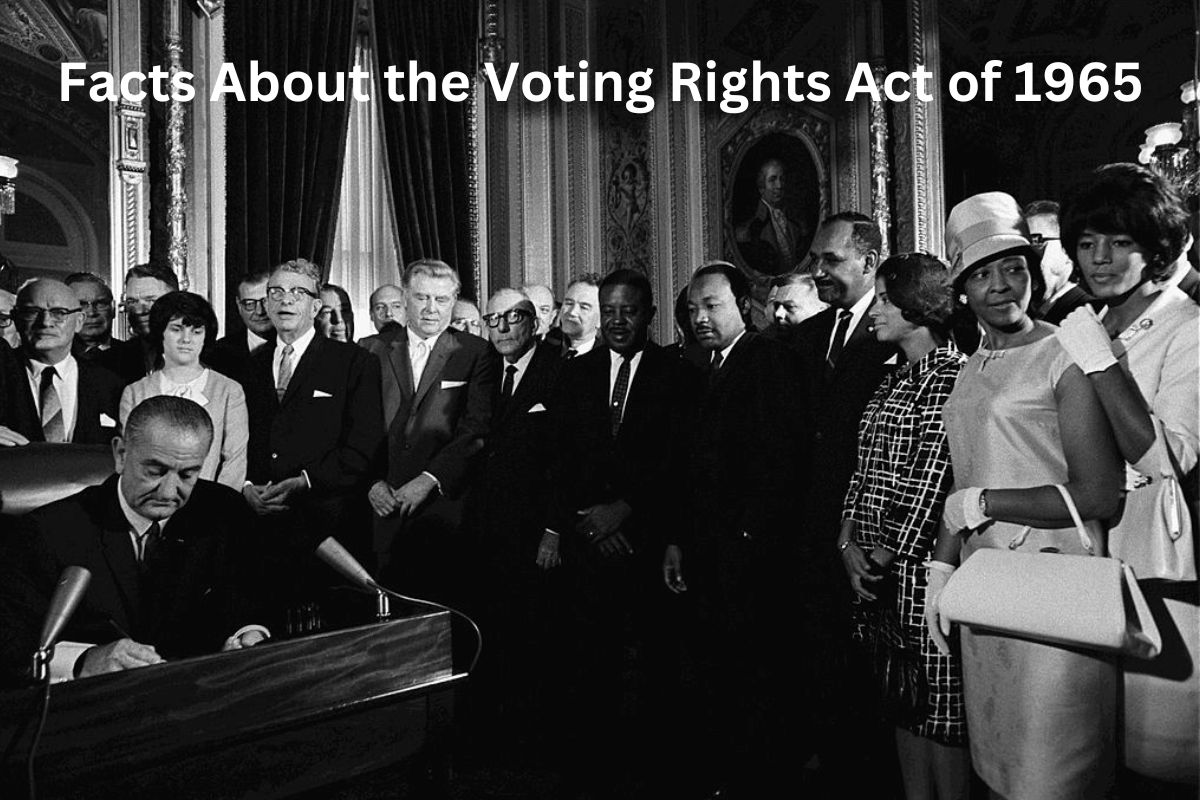 Facts About the Voting Rights Act of 1965