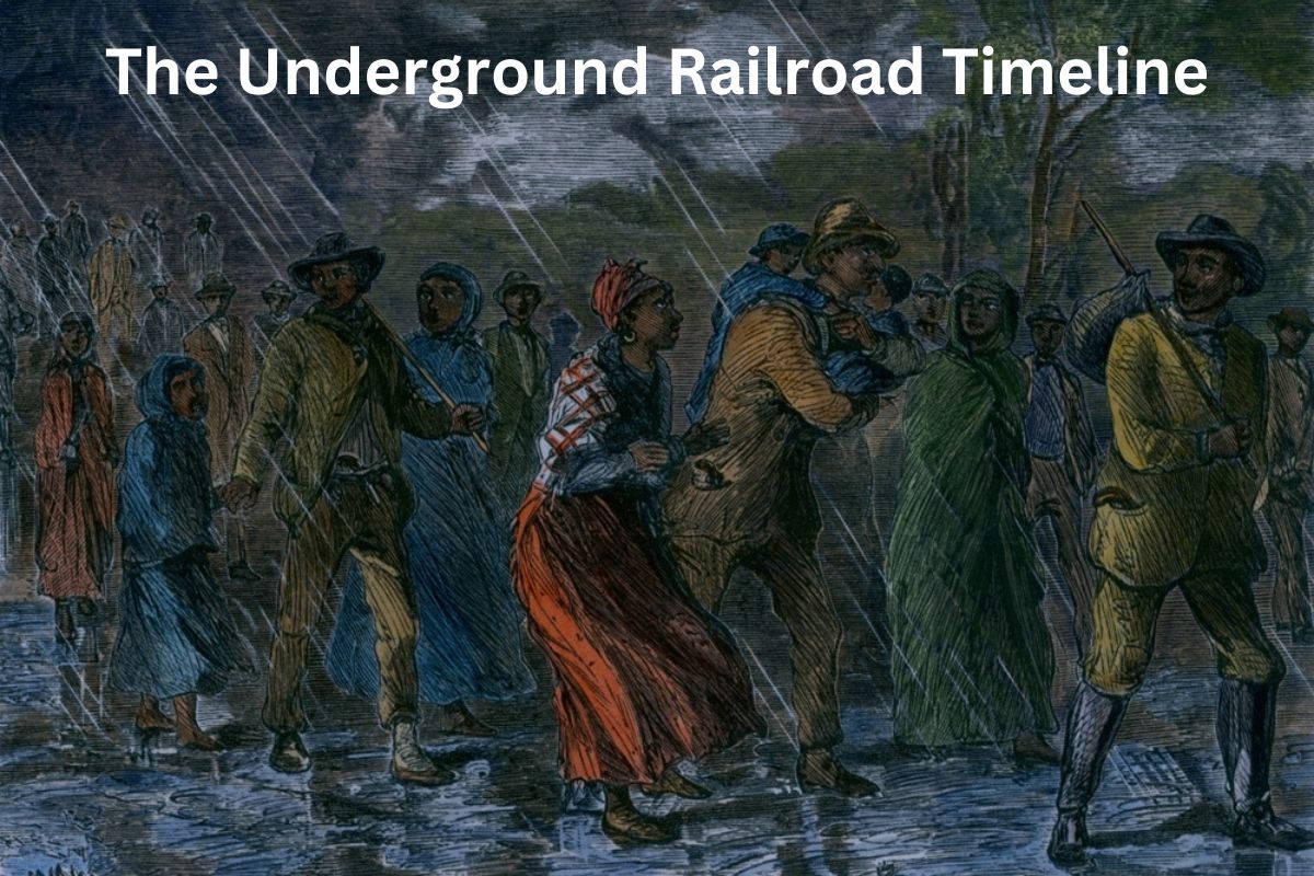 The Underground Railroad Timeline