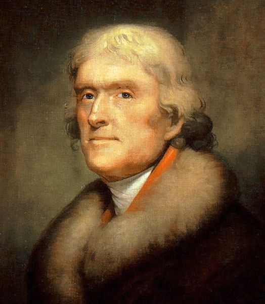 Thomas Jefferson by Rembrandt Peale