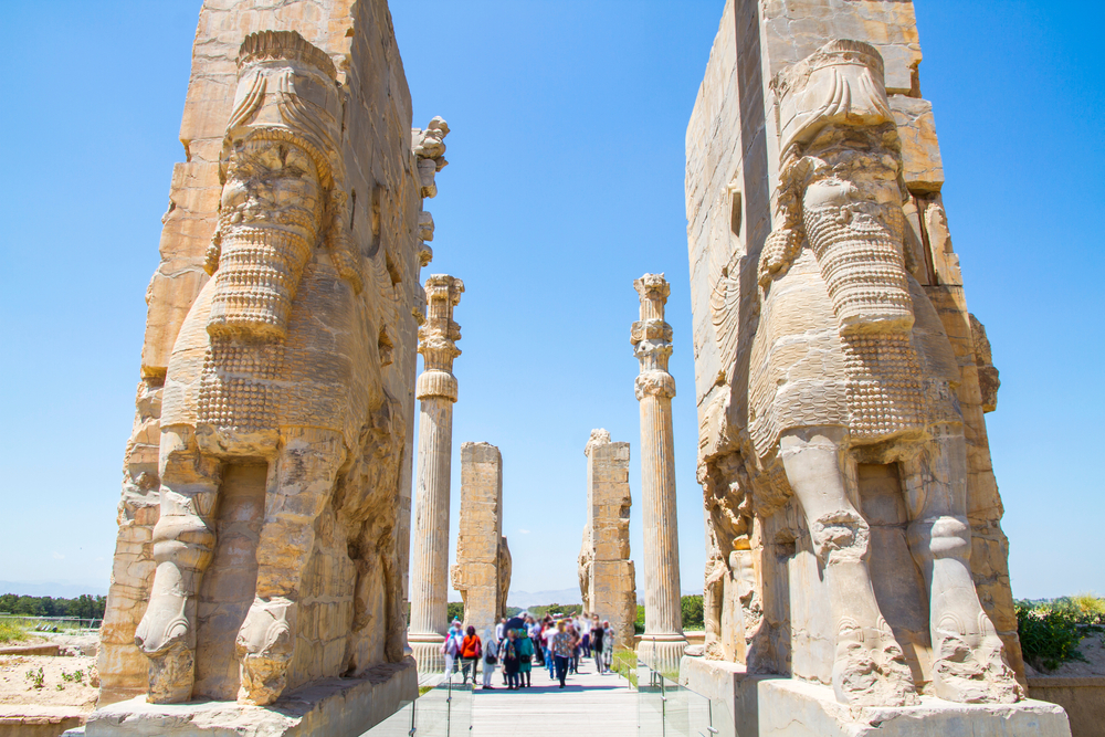 Ancient ruins of Persepolis