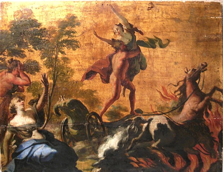 Hades abduction of Persephone