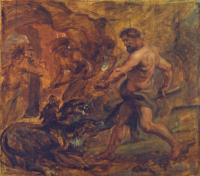 Hercules and Cerberus