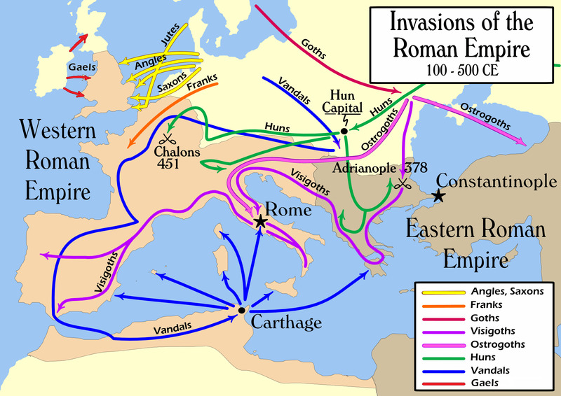 Invasions of the Roman Empire