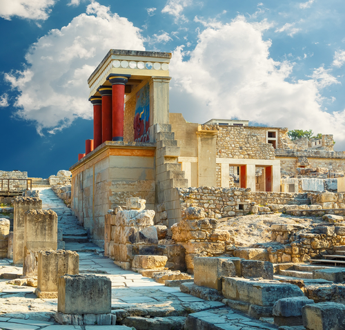 Minoan palace of Knossos