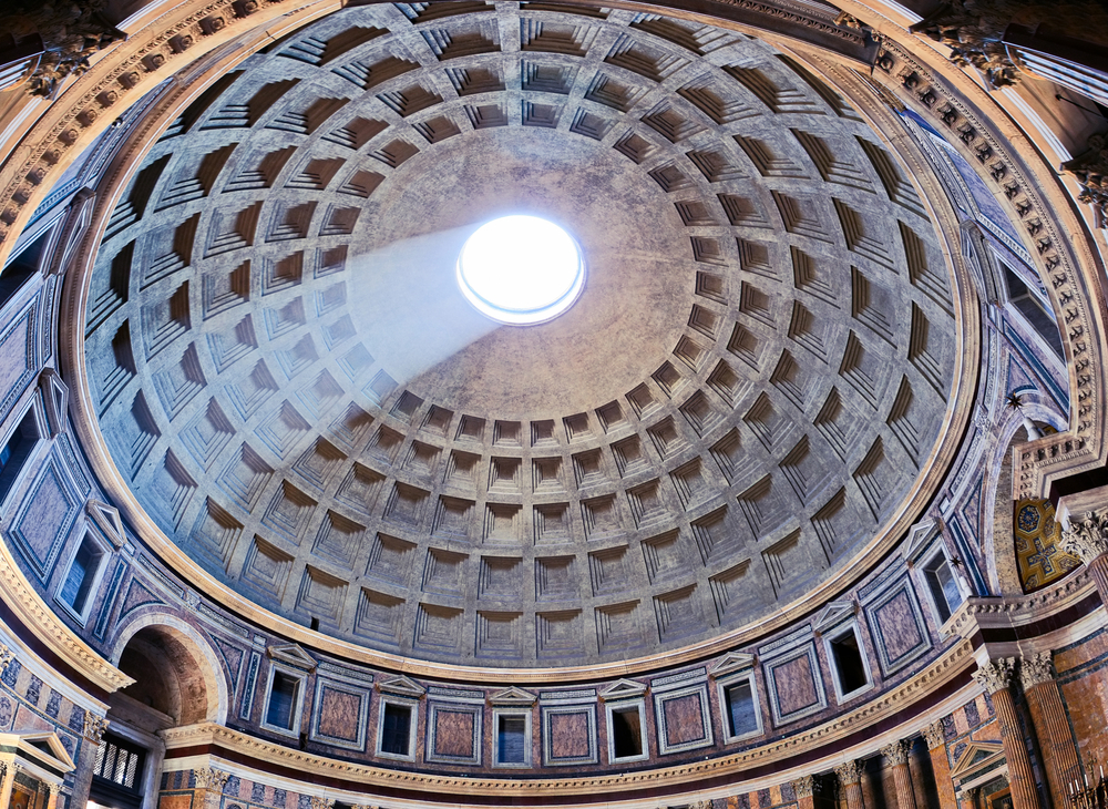 Pantheon Dome Interior