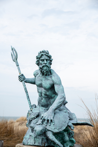 Poseidon Statue