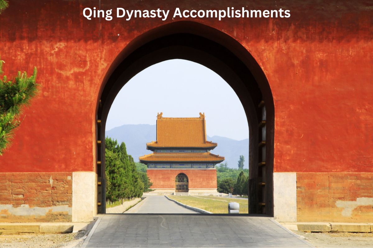 Qing Dynasty Accomplishments