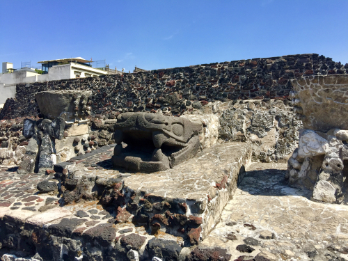 Ruins of Tenochtitlan
