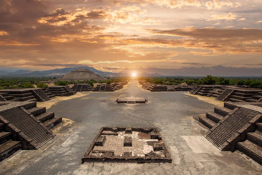 Teotihuacan pyramids complex