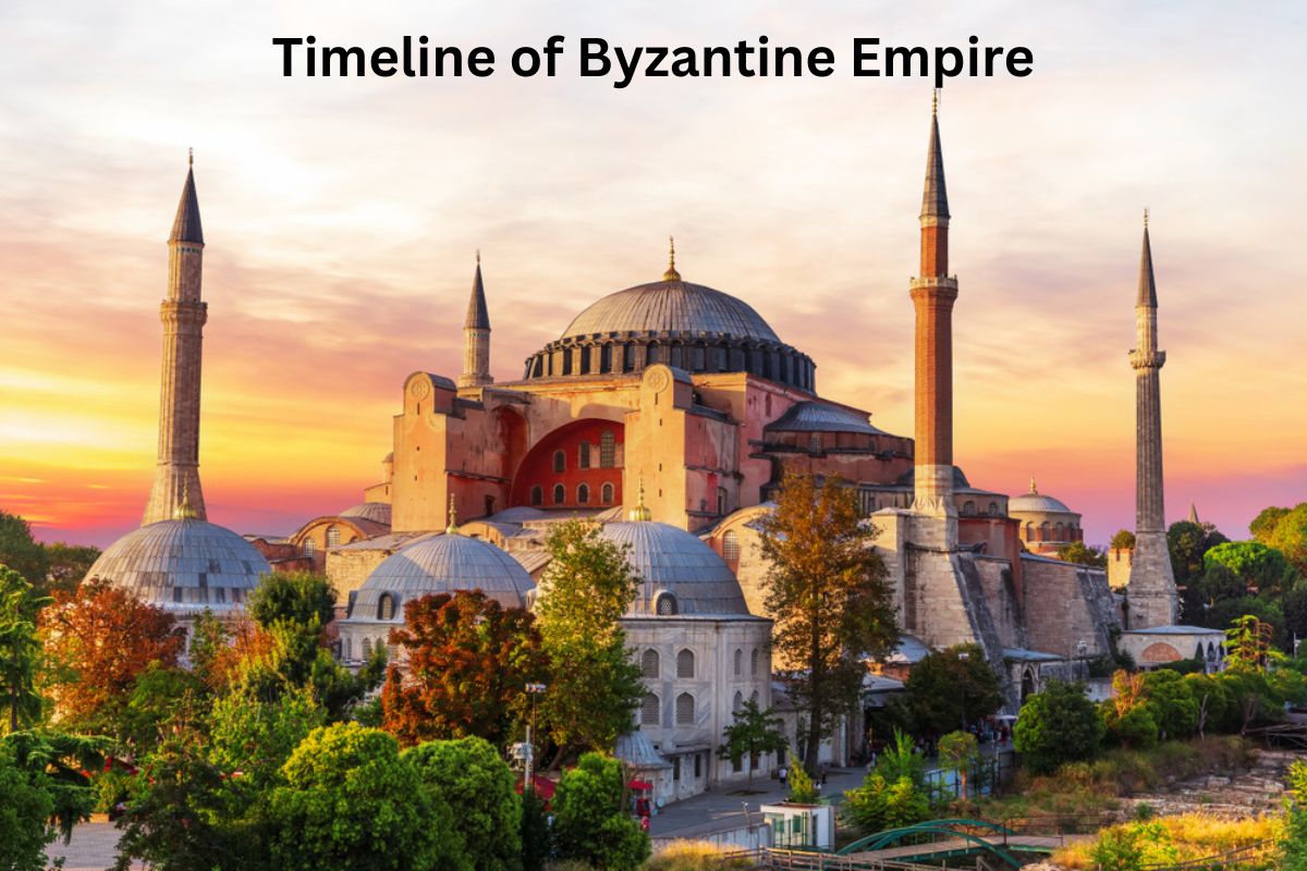 Timeline of Byzantine Empire