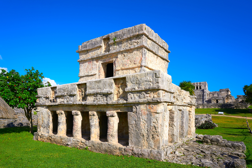 Tulum Mayan city ruins