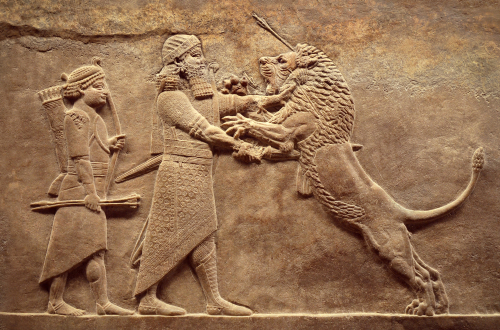 Wall relief from Mesopotamia