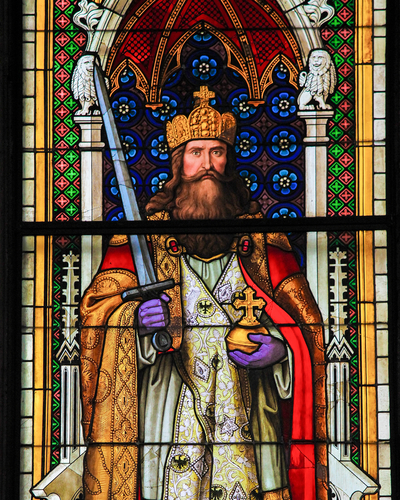 Charlemagne the  Holy Roman Emperor