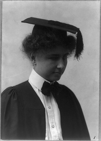 Helen Keller Graduating