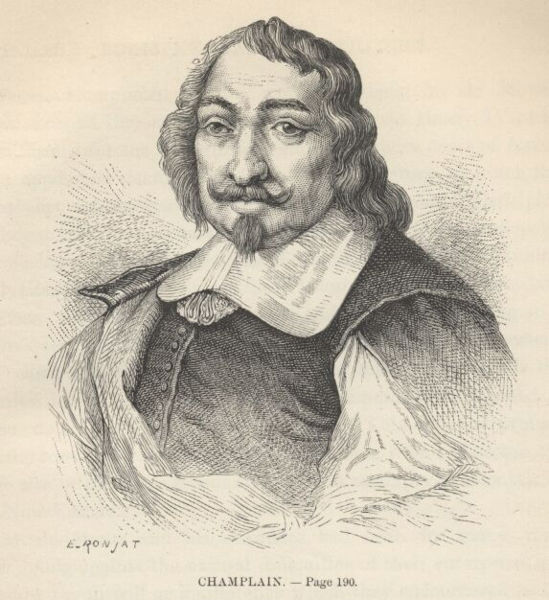 Samuel de Champlain by Ronjat