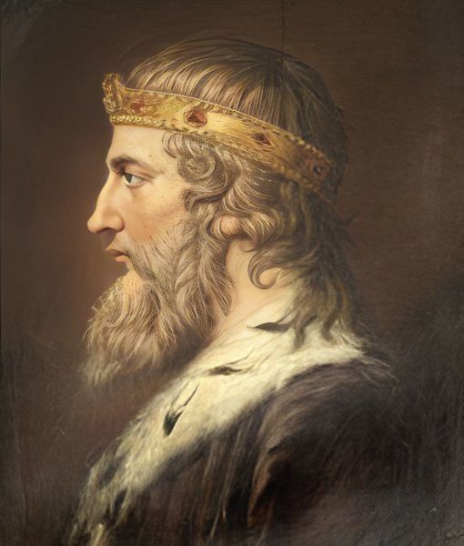 Alfred the Great Portrait