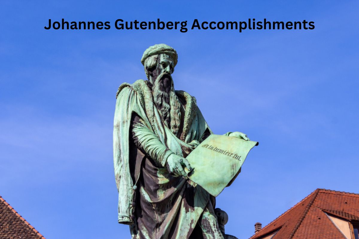 Johannes Gutenberg Accomplishments