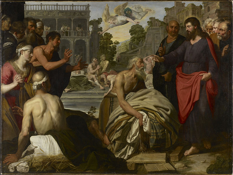 Healing the Paralyzed Man at the Pool of Bethesda