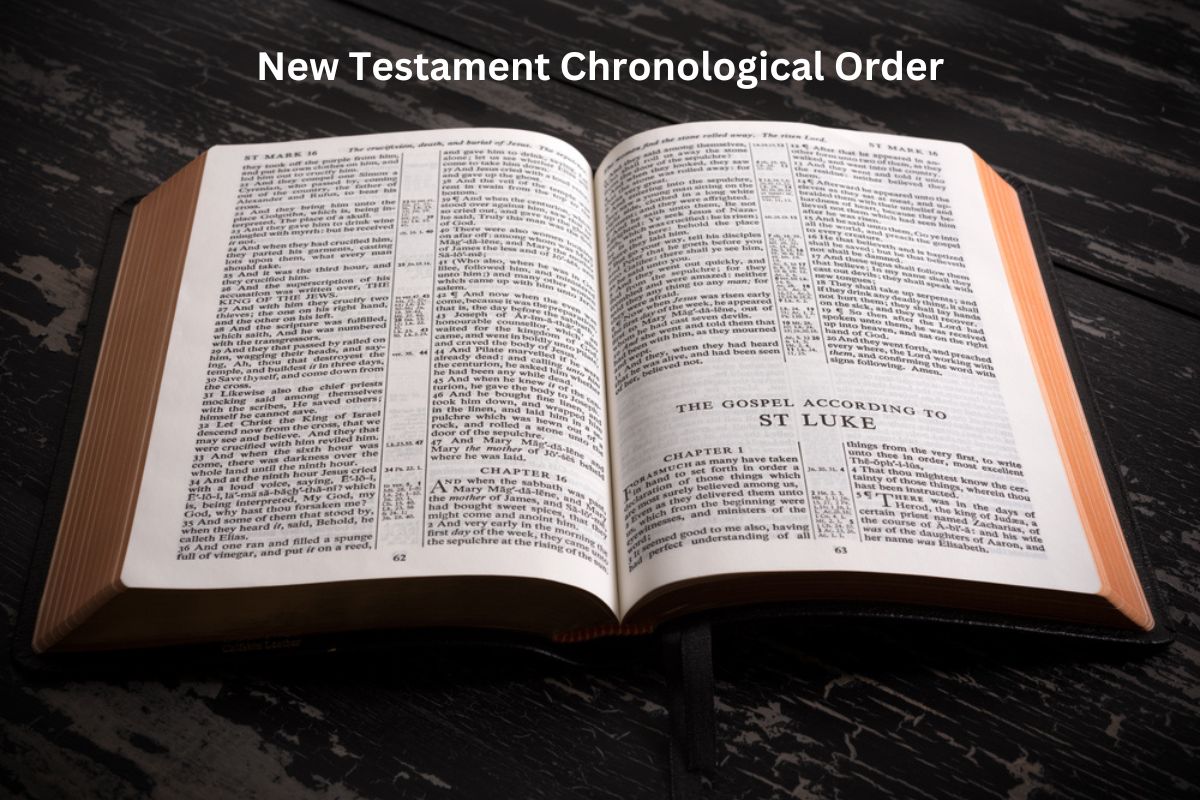 New Testament Chronological Order