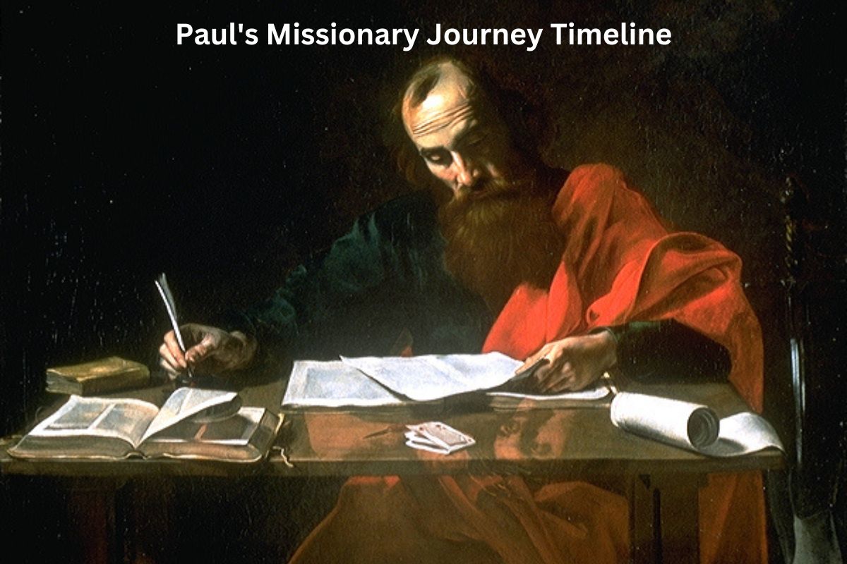 Paul's Missionary Journey Timeline