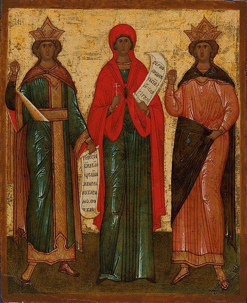 Three female Saints