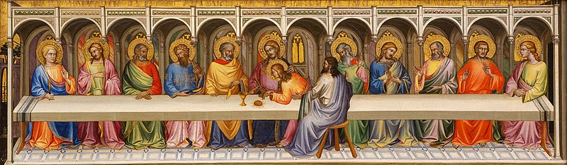 The Last Supper by Lorenzo Monaco