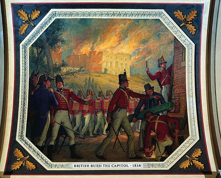 British Burn The Capitol