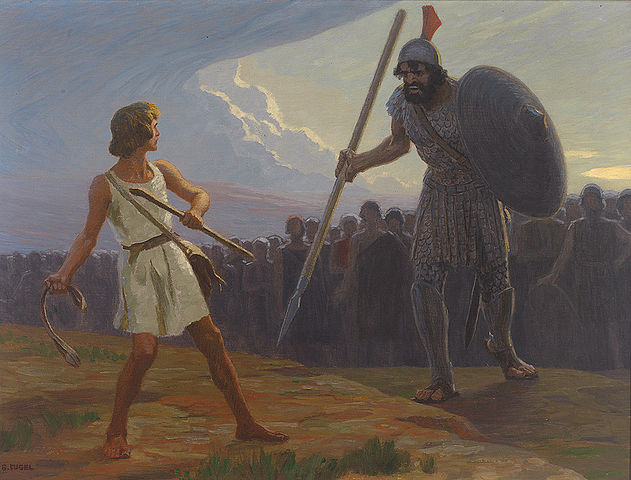 David and Goliath