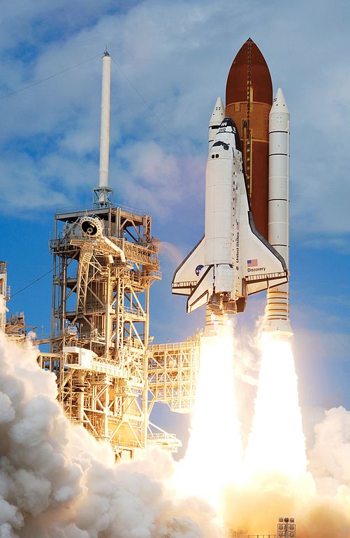 Space Shuttle Discovery Liftoff
