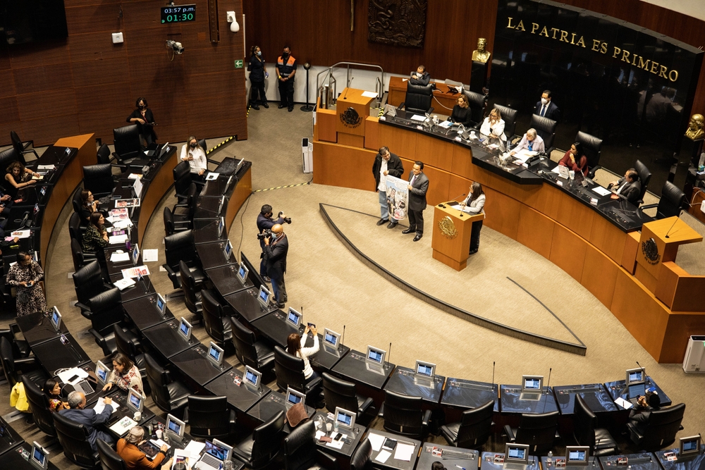 Chamber of Senators in Mexico City