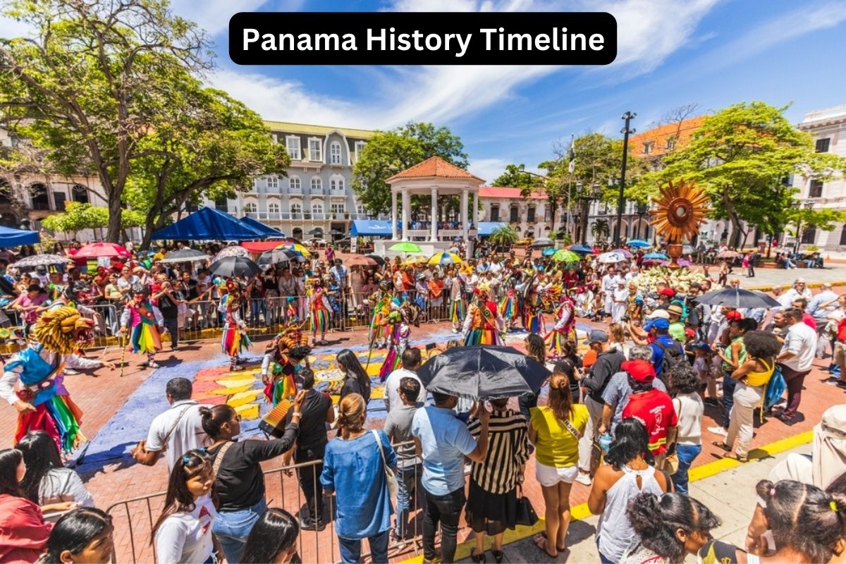 Panama History Timeline