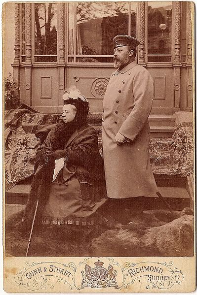 Queen Victoria And Prince of Wales Edward