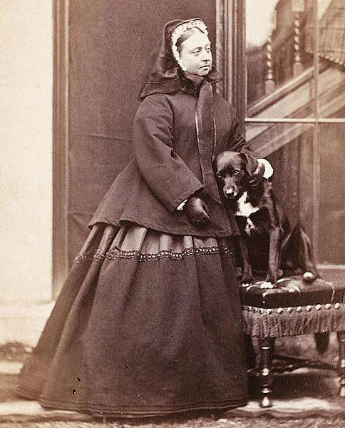Queen Victoria and her dog