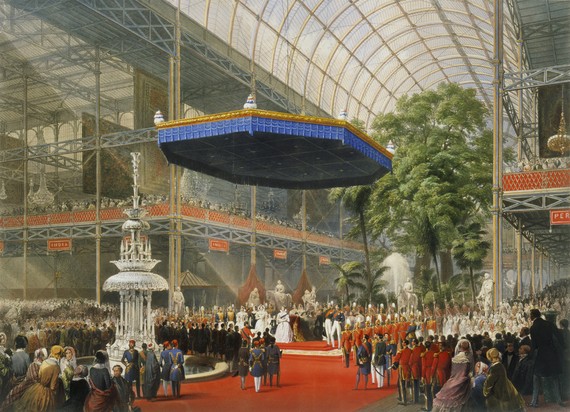 Queen Victoria opens the Great Exhibition