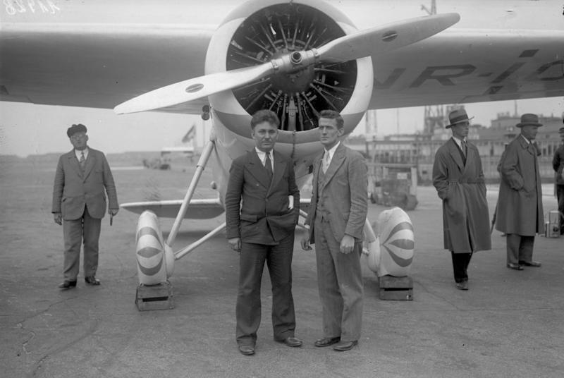 Wiley Post and Harold Gatty