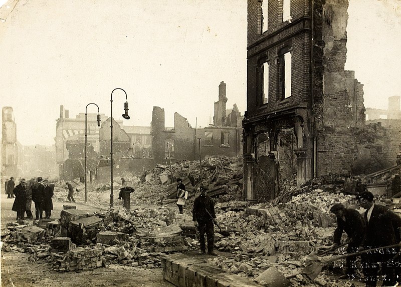 Burning of Cork