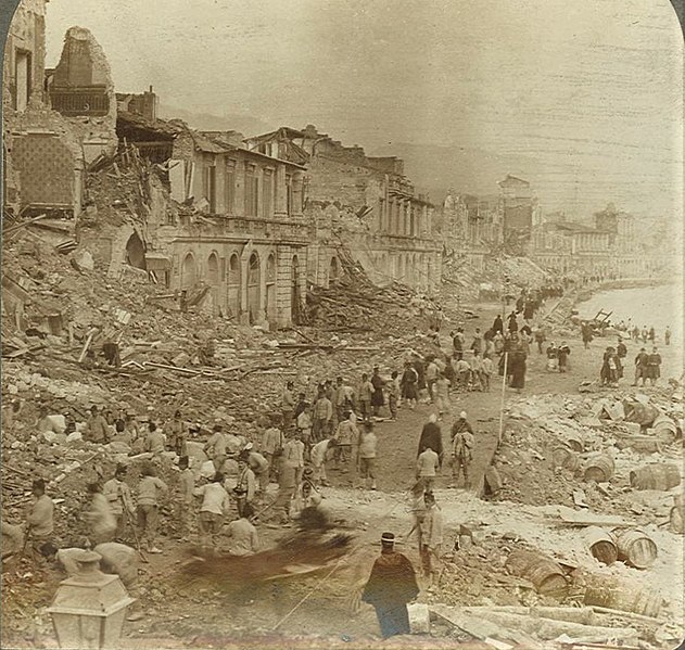 1908 - Earthquake in Messina, Sicily