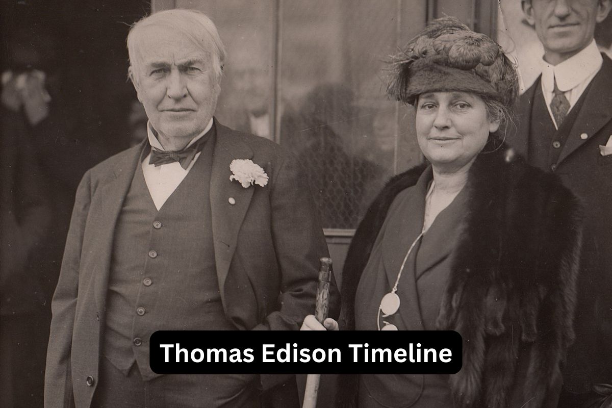 Thomas Edison Timeline