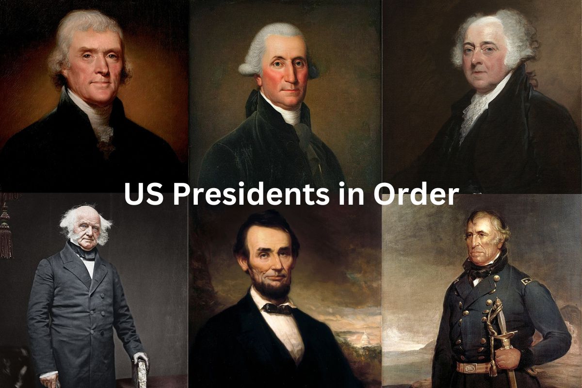 US Presidents in Order